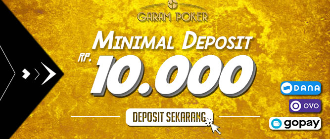 garampoker minimal deposit 10.000